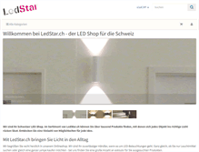 Tablet Screenshot of ledstar.ch